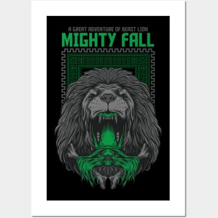 Mighty Fall Posters and Art